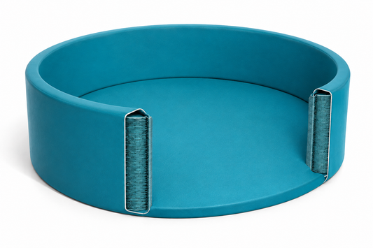 Ventelli High Pressure Drop Stitch Swimmingpool - 300 x  120 cm -  Inclusief handpomp - Blue-Blue