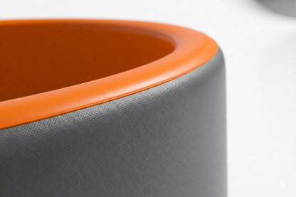 Ventelli High Pressure Drop Stitch Swimmingpool - 300 x 120 cm - Grey-Orange