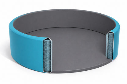 Ventelli High Pressure Drop Stitch Swimmingpool - 300 x 120 cm - Blue-Grey